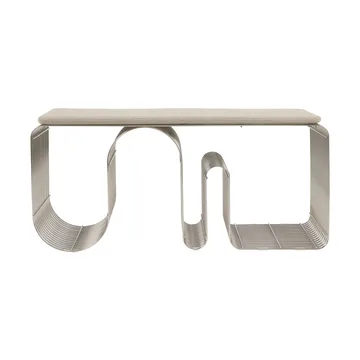 Curva 长凳座垫 32x95.5cm - 灰褐色 - AYTM