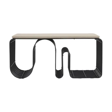 Curva 长凳座垫 32x95.5cm - 灰褐色 - AYTM