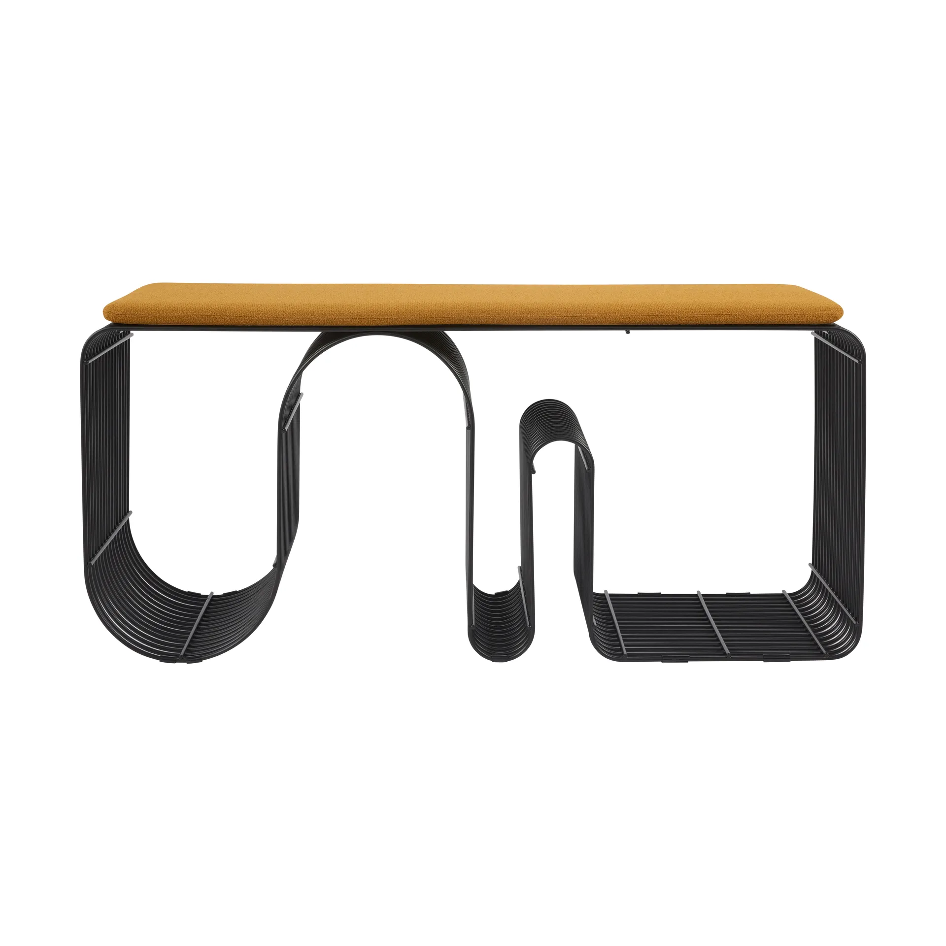 Curva 长凳座垫 32x95.5cm, 琥珀色 AYTM