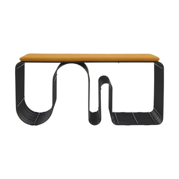 Curva 长凳座垫 32x95.5cm - 琥珀色 - AYTM