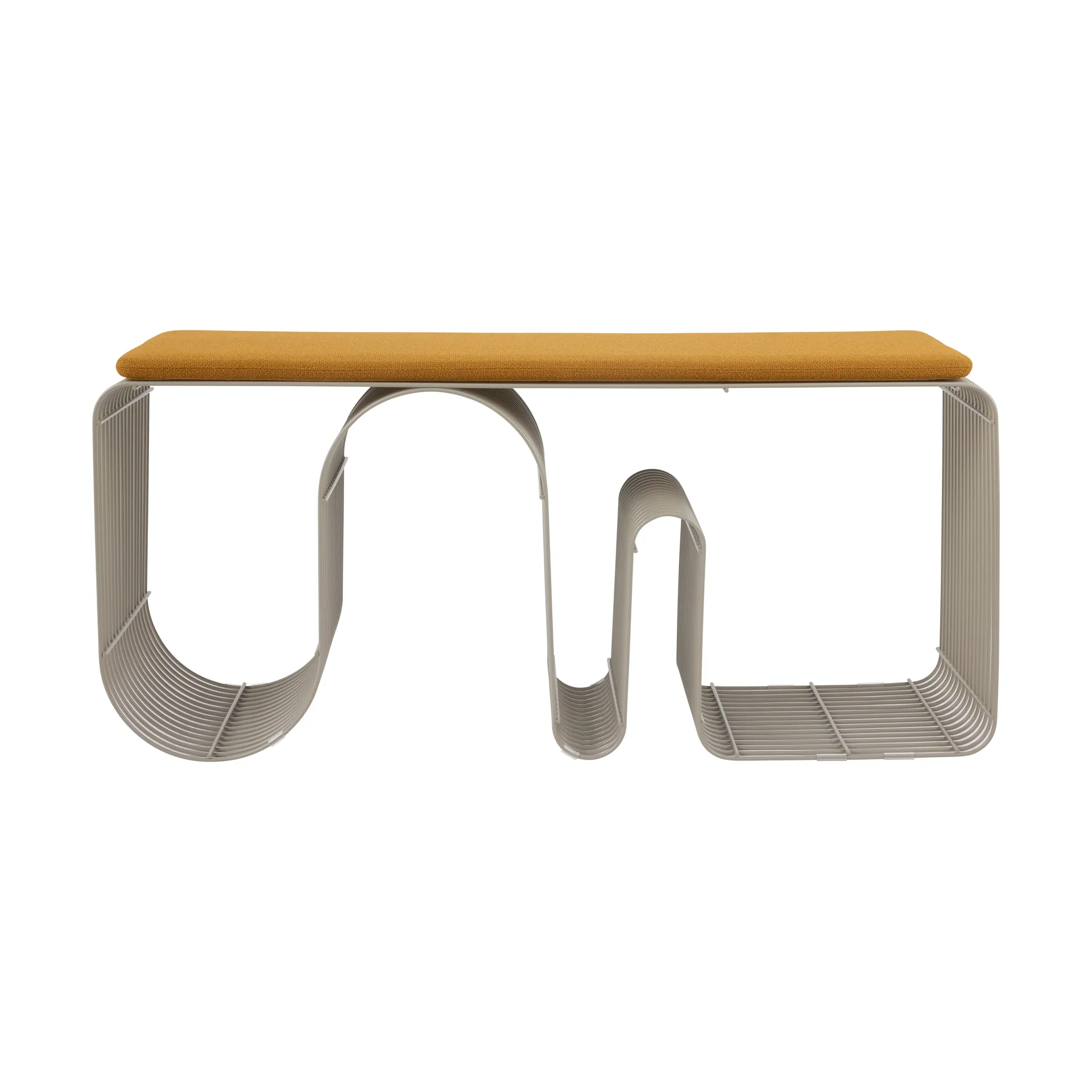 Curva 长凳座垫 32x95.5cm, 琥珀色 AYTM