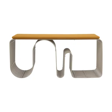 Curva 长凳座垫 32x95.5cm - 琥珀色 - AYTM
