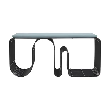 Curva 长凳座垫 32x95.5cm - 灰蓝色 - AYTM