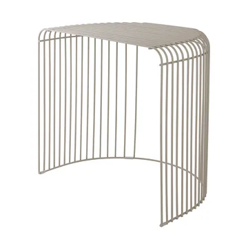 Curva 桌子45cm - 灰褐色 - AYTM