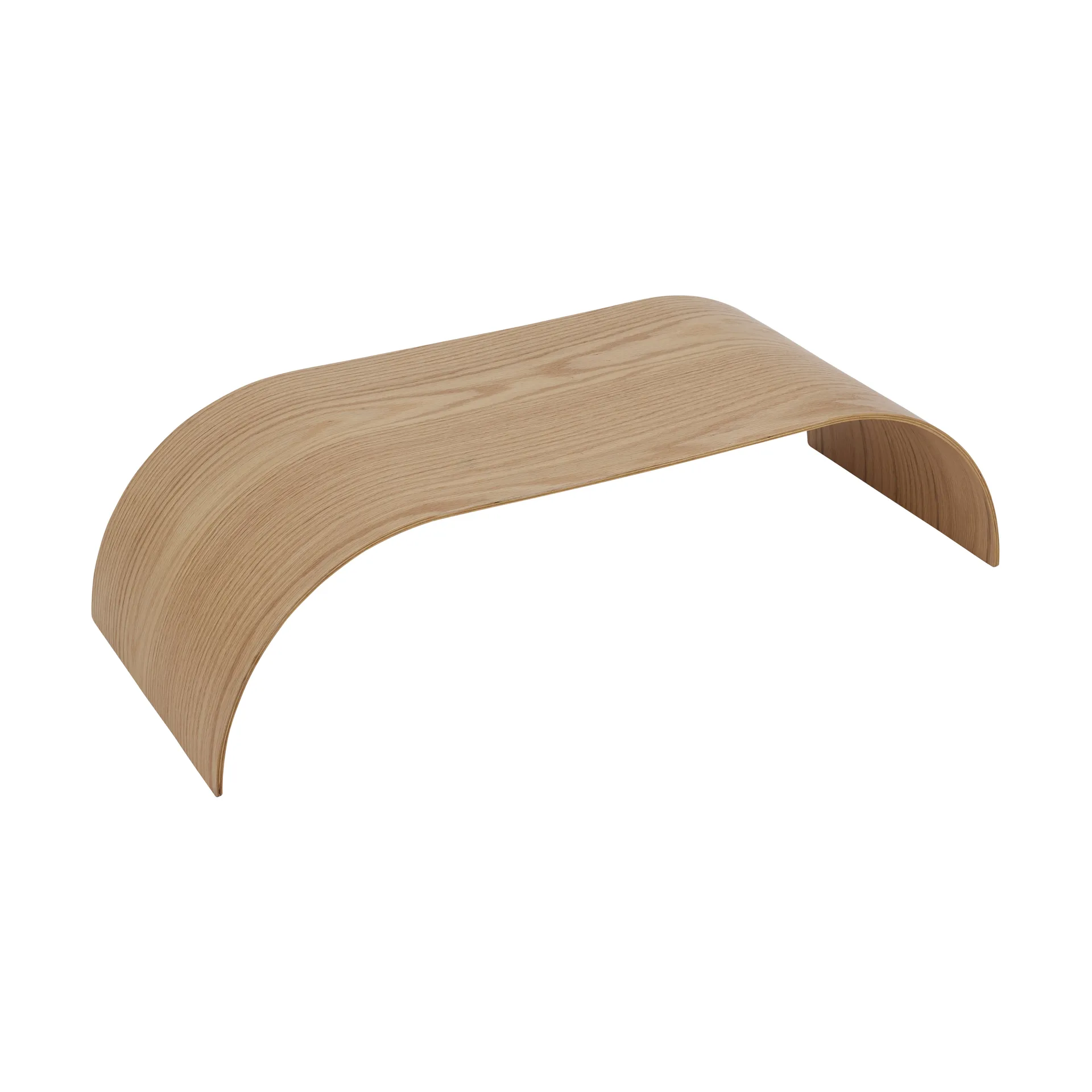 Curva 墙面置物架顶面板 62.2cm, 橡木 AYTM
