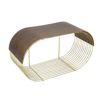 Curva 墙面置物架顶面板 62.2cm - 胡桃木 - AYTM
