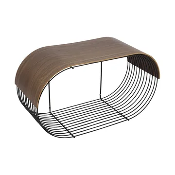 Curva 墙面置物架顶面板 62.2cm - 胡桃木 - AYTM