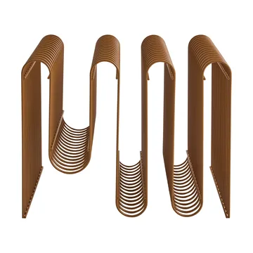 Curva newspaper stand - Amber - AYTM