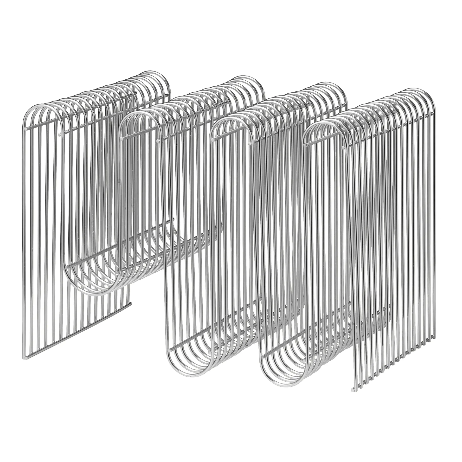 Curva newspaper stand, 银色 AYTM