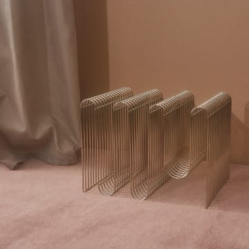 Curva newspaper stand - 银色 - AYTM