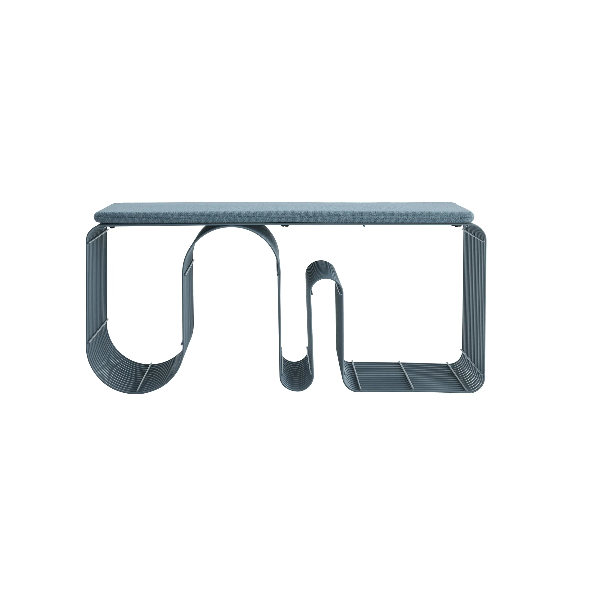 Curva seating 长椅 100 cm, Dusty 蓝色 AYTM
