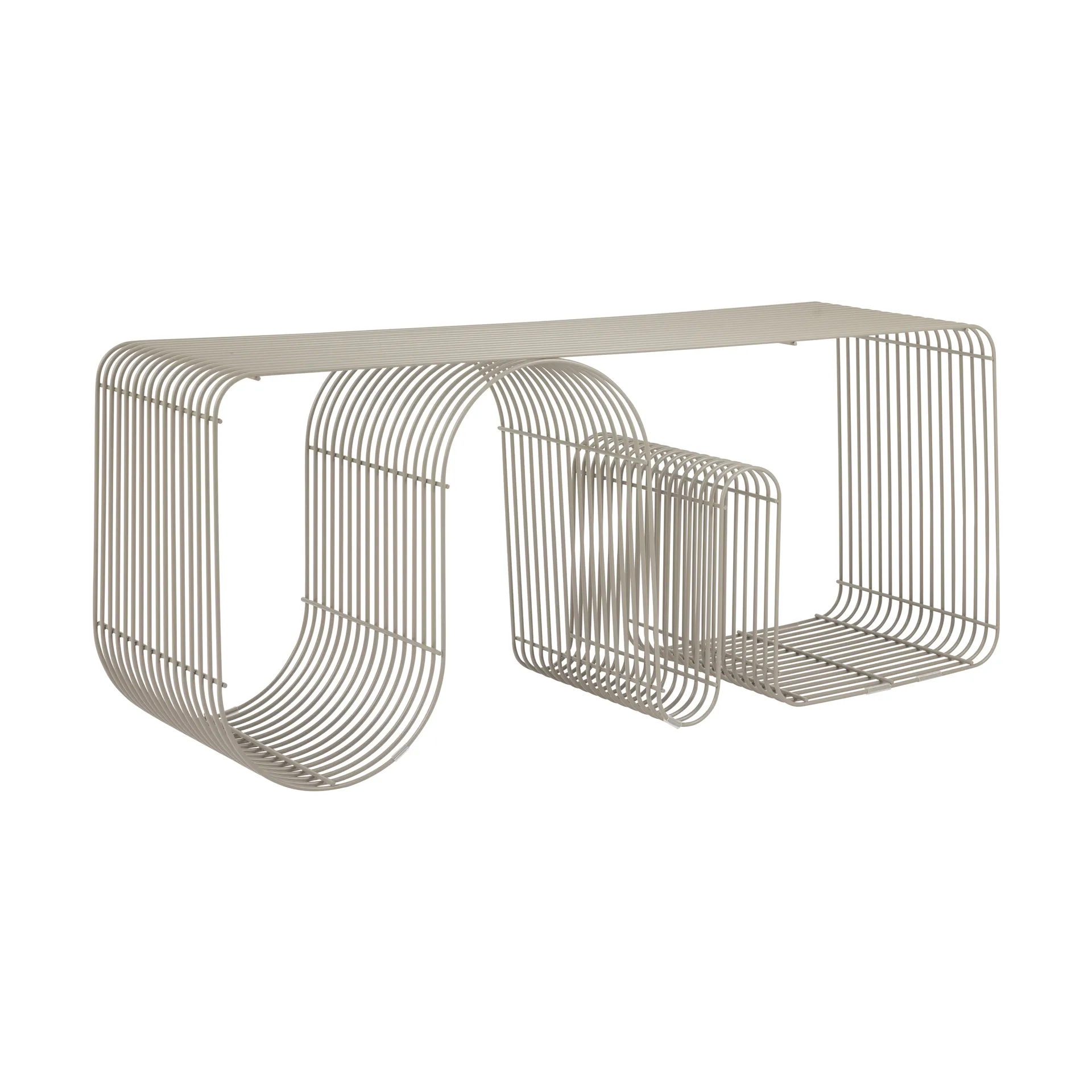 Curva seating 长椅 100 cm, 灰褐色 AYTM