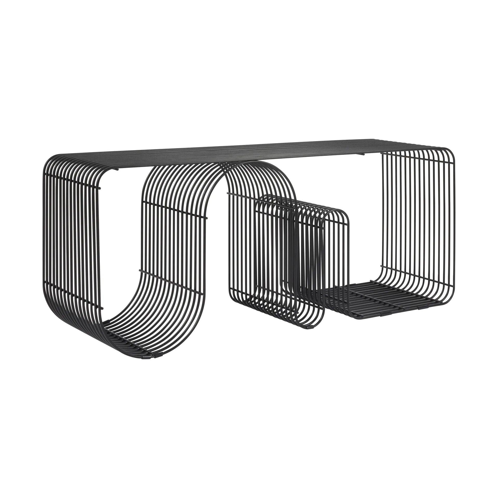 Curva seating 长椅 100 cm, 黑色 AYTM