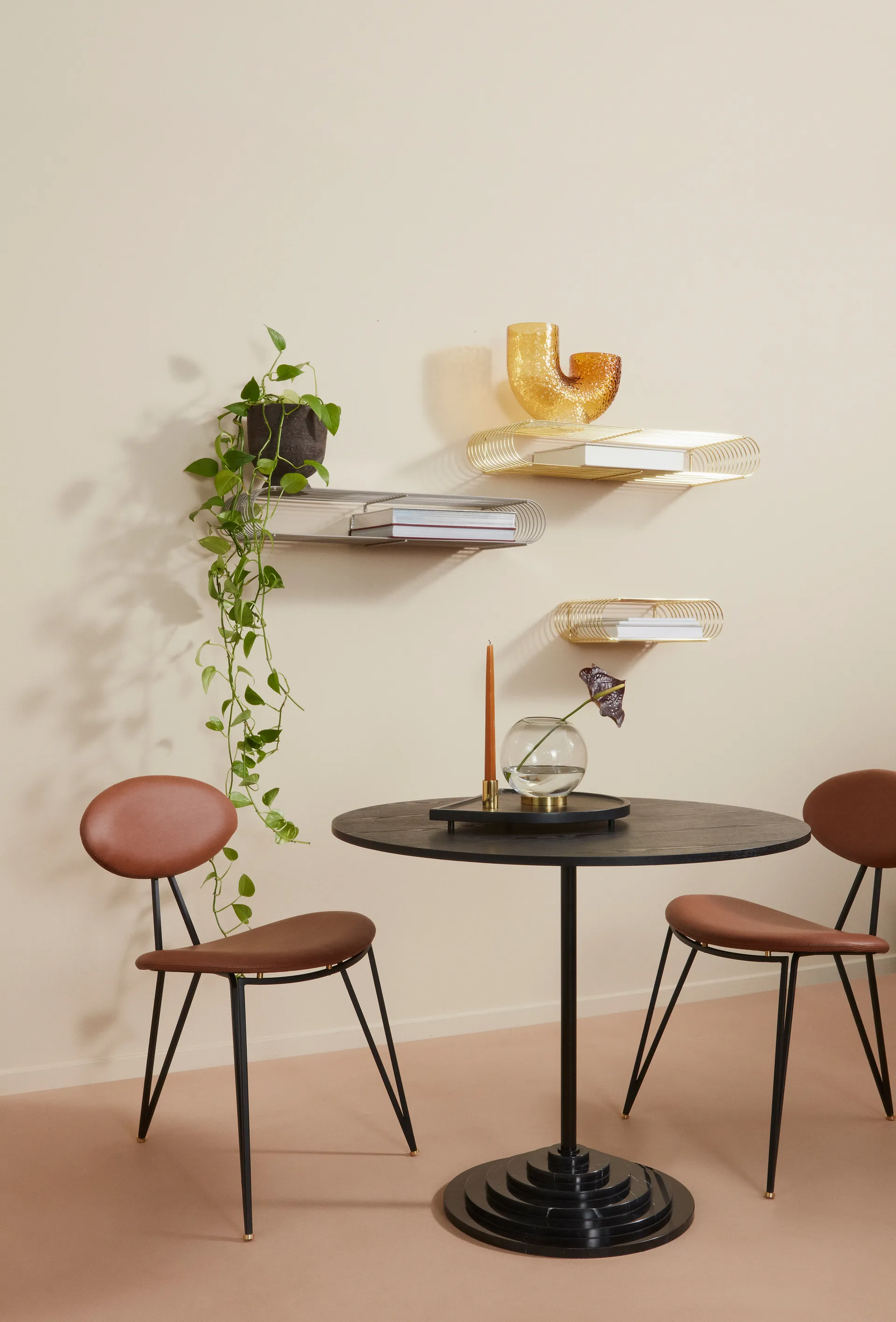 Curva shelf 80.4 cm, 银色 AYTM