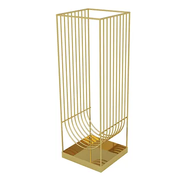 Curva umberella stand - gold - AYTM