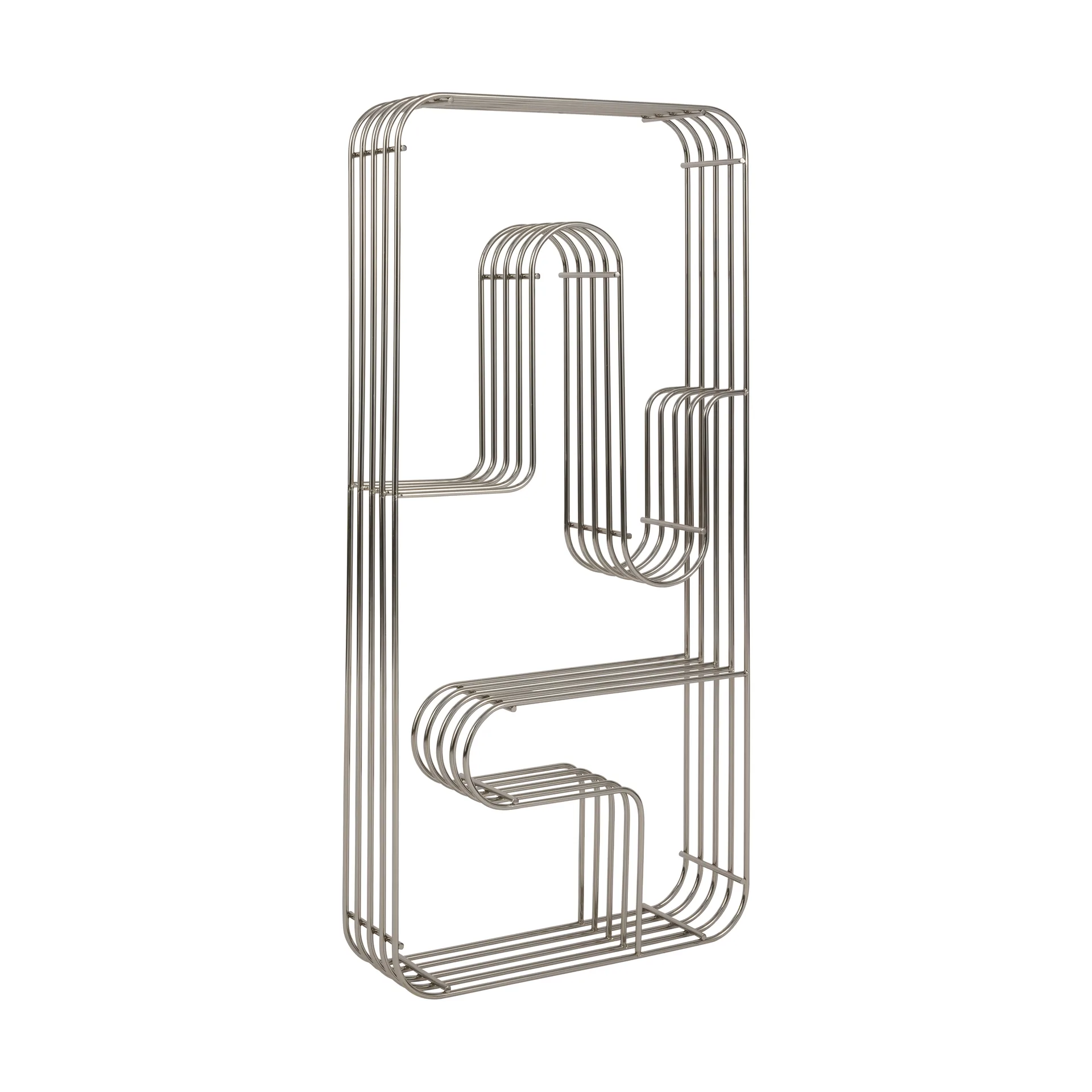 Curva 墙面架置物架 长方形 , 银色 AYTM