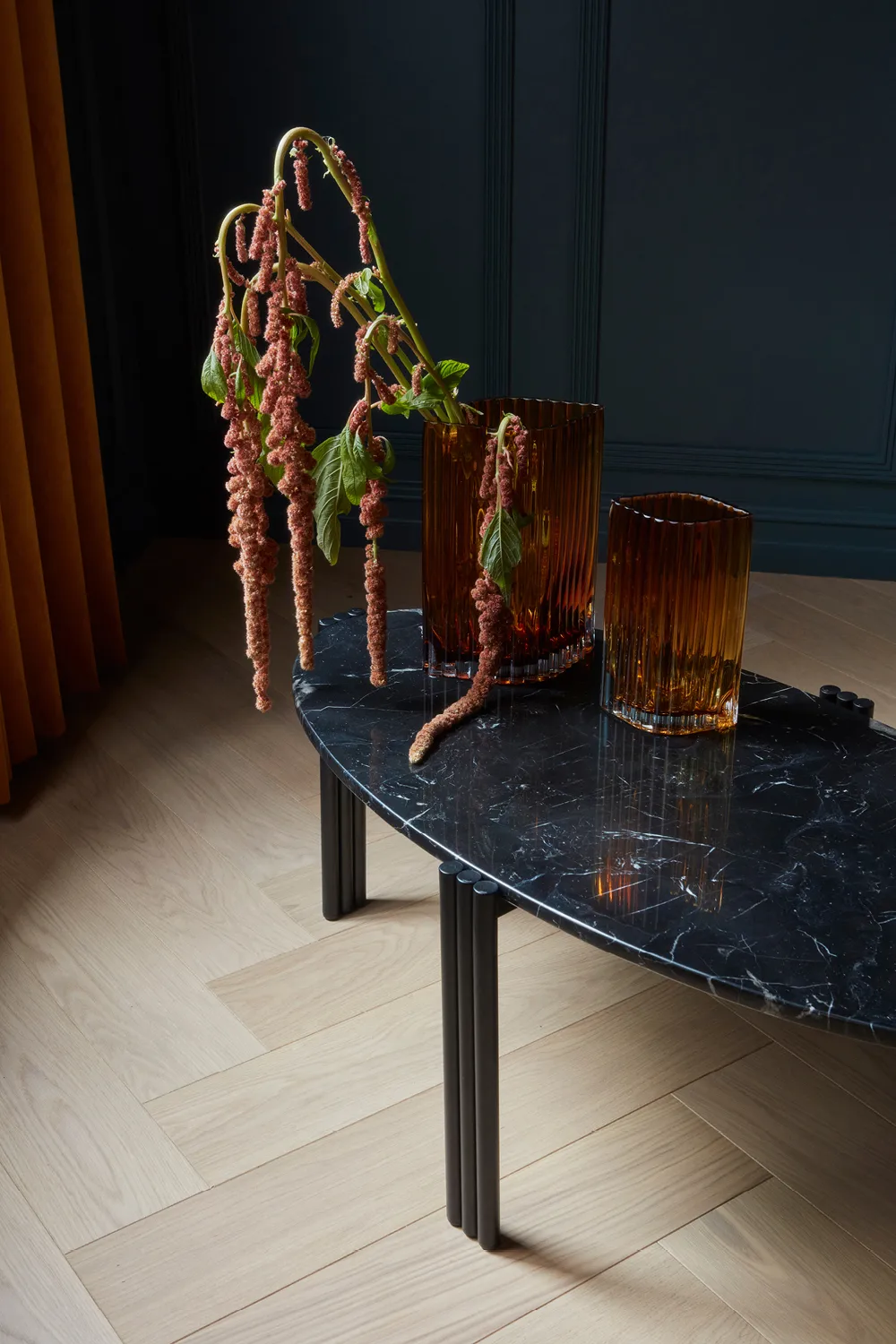 Foliage 花瓶 25 cm, Amber AYTM