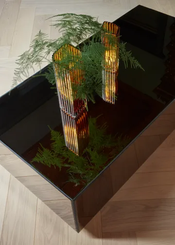 foliage花瓶 25cm - 琥珀色 - AYTM
