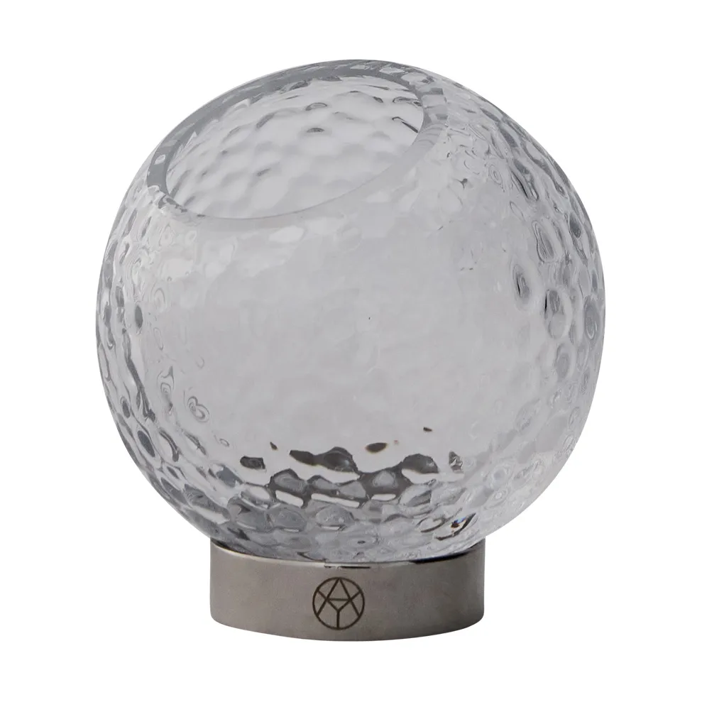 Globe 手工玻璃烛台Ø10cm, 透明 AYTM