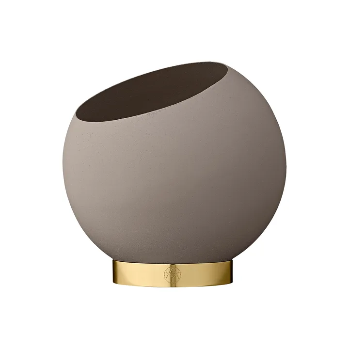 Globe 花盆 Ø17cm - 灰褐色 - AYTM