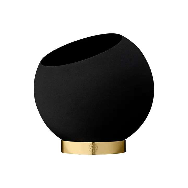 Globe 花盆 Ø17cm - 黑色 - AYTM