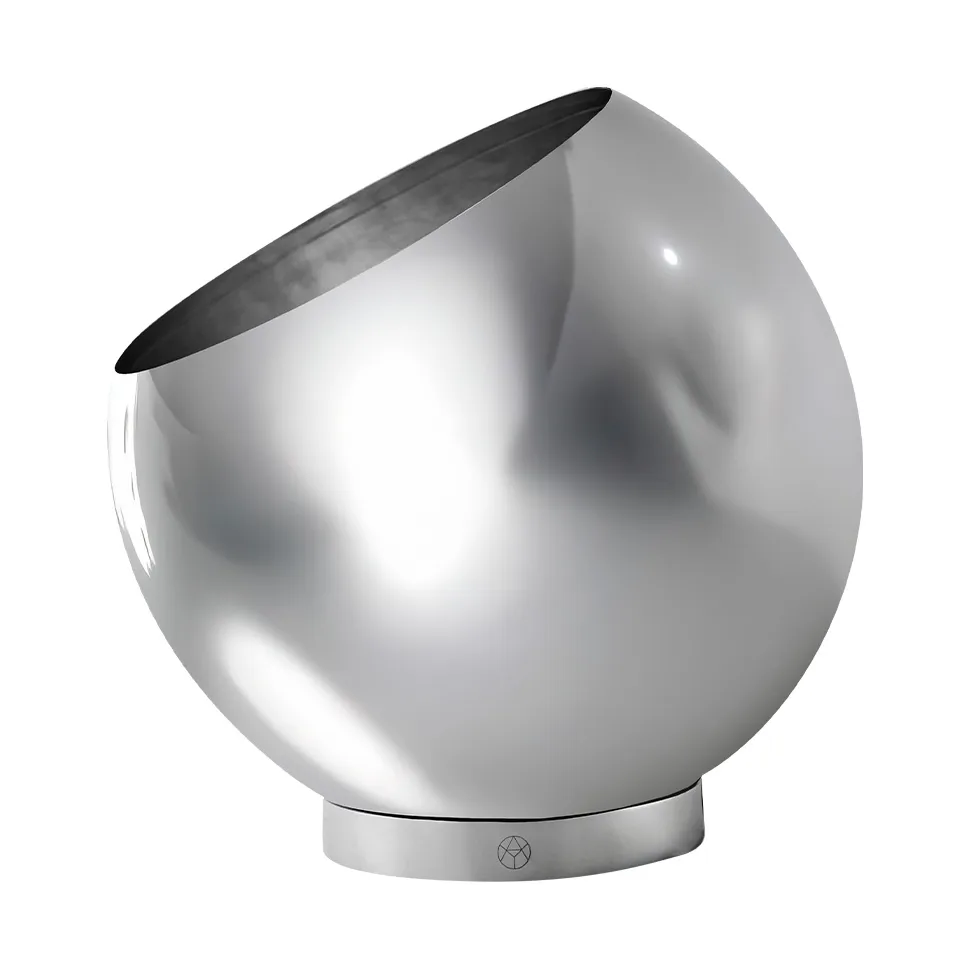 Globe 花盆 Ø17cm, 银色 AYTM