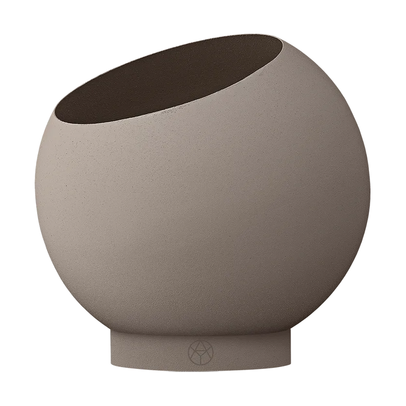 Globe 花盆 Ø17cm, 灰褐色 AYTM