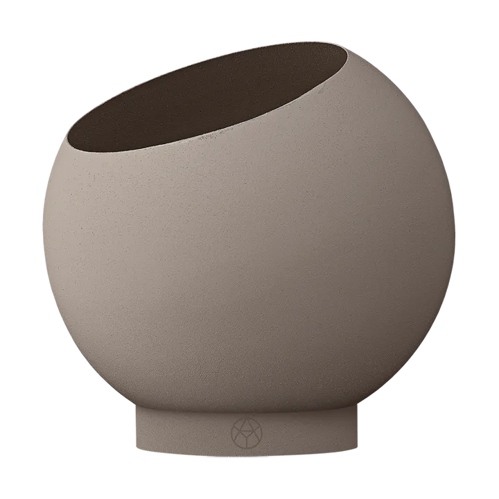 Globe 花盆 Ø17cm - 灰褐色 - AYTM
