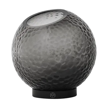 Globe 气泡造型玻璃花瓶17cm - 黑色 - AYTM