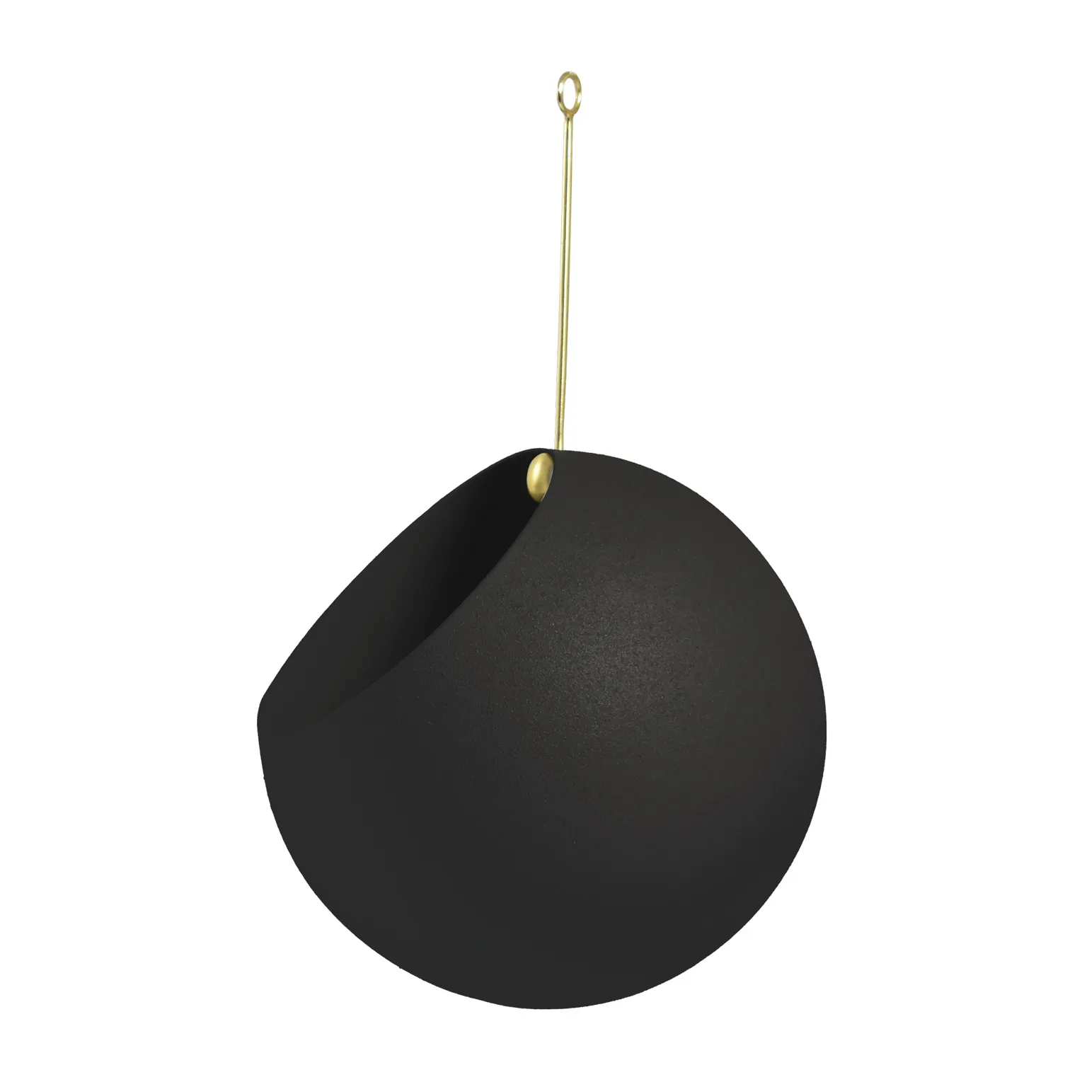 Globe 悬挂式花盆Ø17cm高28cm, 黑色 AYTM