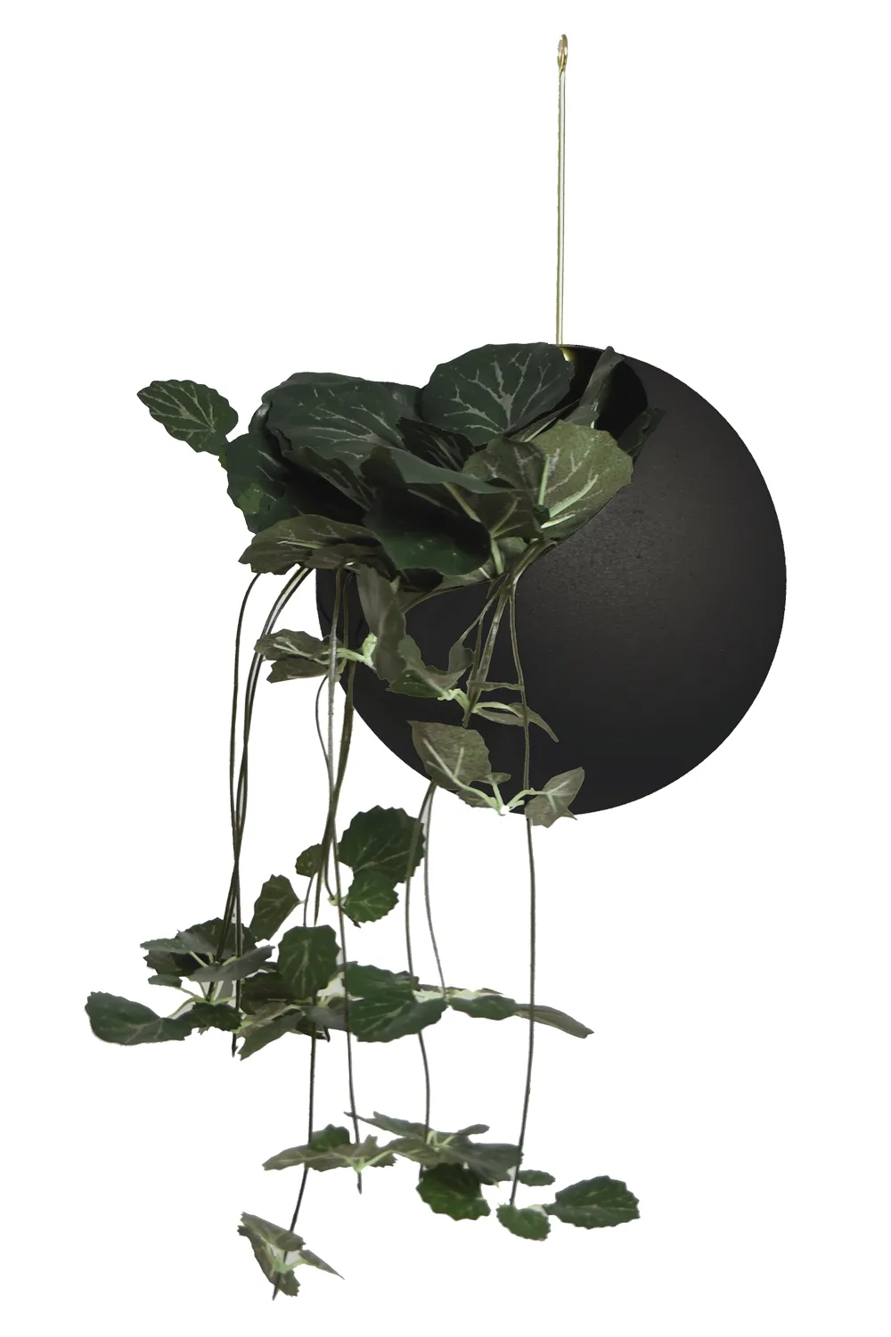 Globe 悬挂式花盆Ø17cm高28cm, 黑色 AYTM