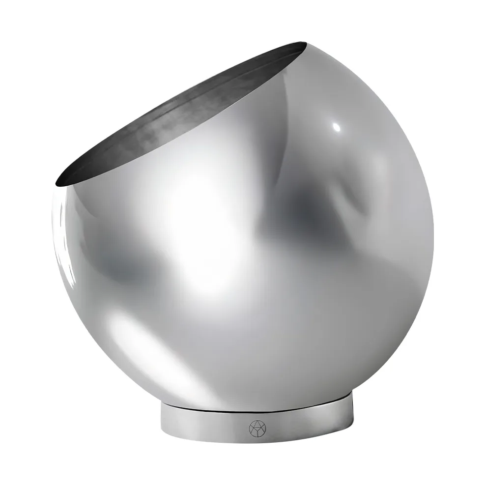 Globe 花盆 直径21cm, 银色 AYTM