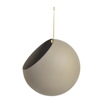 Globe 悬挂式花盆Ø21cm高32cm - 灰褐色 - AYTM