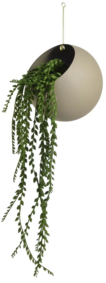 Globe 悬挂式花盆Ø21cm高32cm - 灰褐色 - AYTM