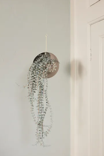 Globe 悬挂式花盆Ø21cm高32cm - 灰褐色 - AYTM
