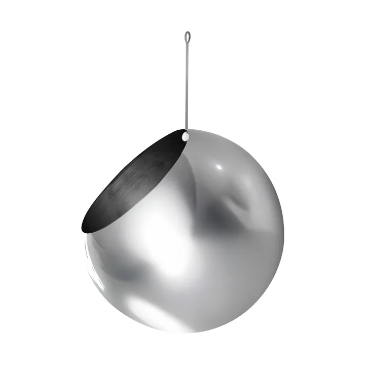 Globe 悬挂式花盆Ø21cm高32cm - 银色 - AYTM