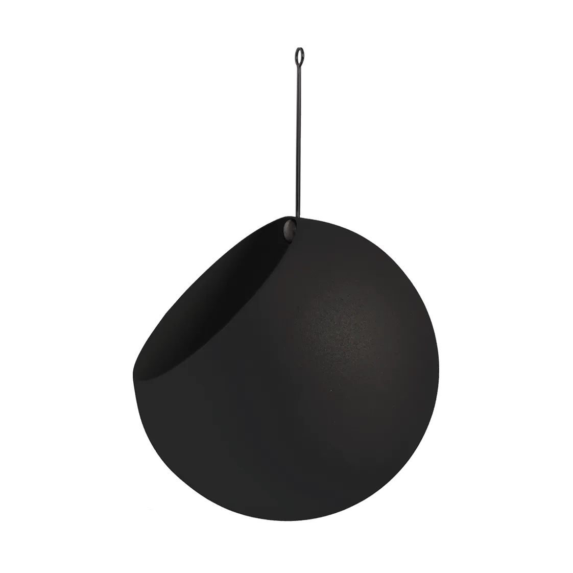Globe 悬挂式花盆Ø21cm高32cm, 黑色 AYTM