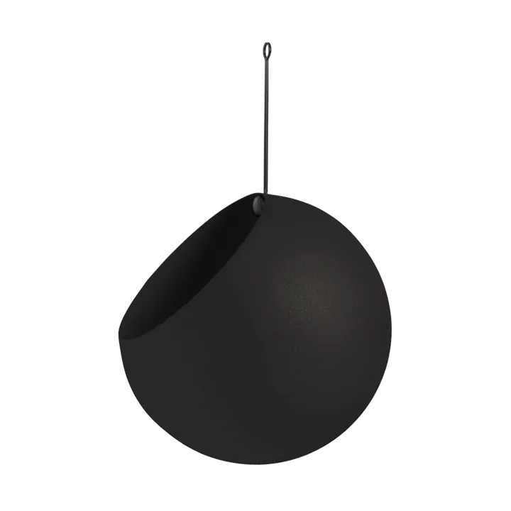 Globe 悬挂式花盆Ø21cm高32cm - 黑色 - AYTM