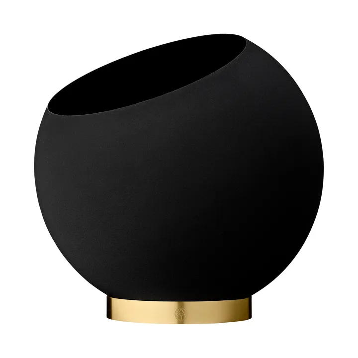 Globe 花盆 直径30cm - 黑色 - AYTM