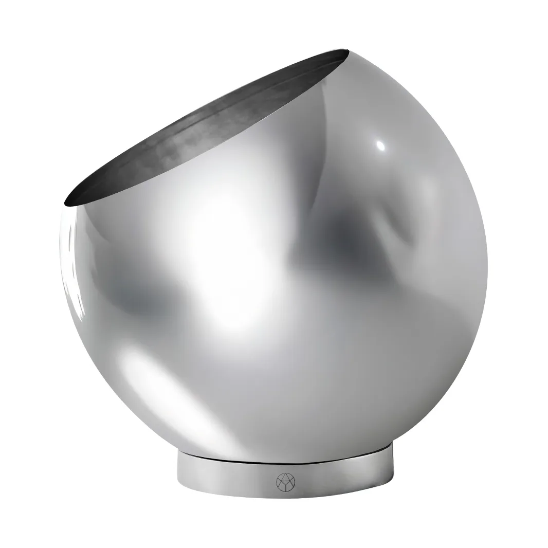 Globe 花盆 直径30cm, 银色 AYTM