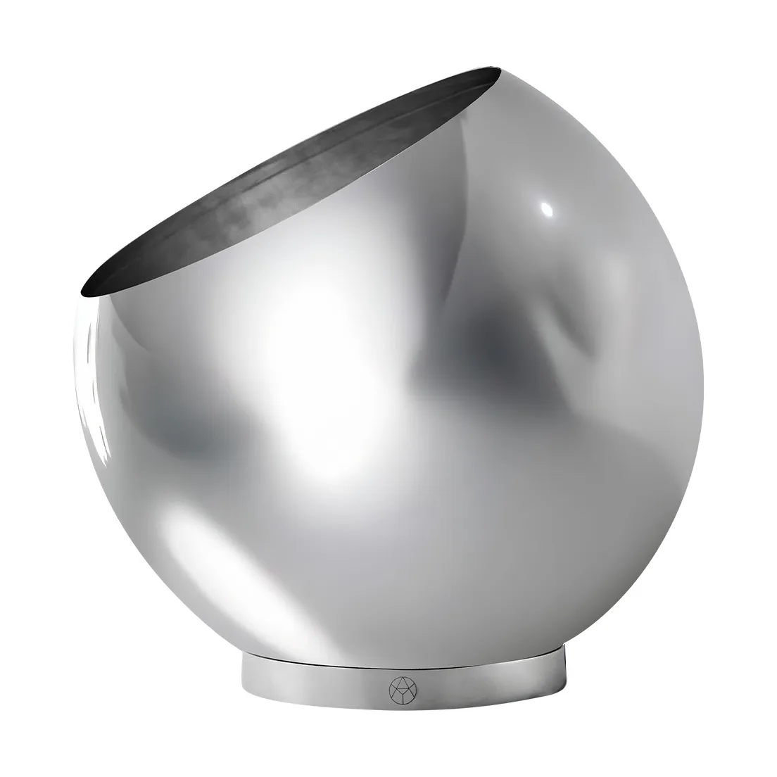 Globe 花盆 直径37cm, 银色 AYTM