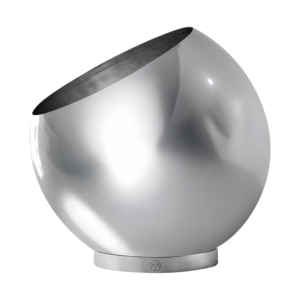 Globe 花盆 Ø43cm, 银色 AYTM