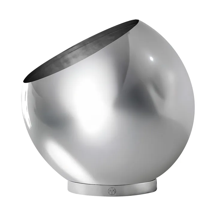 Globe 花盆 Ø43cm - 银色 - AYTM