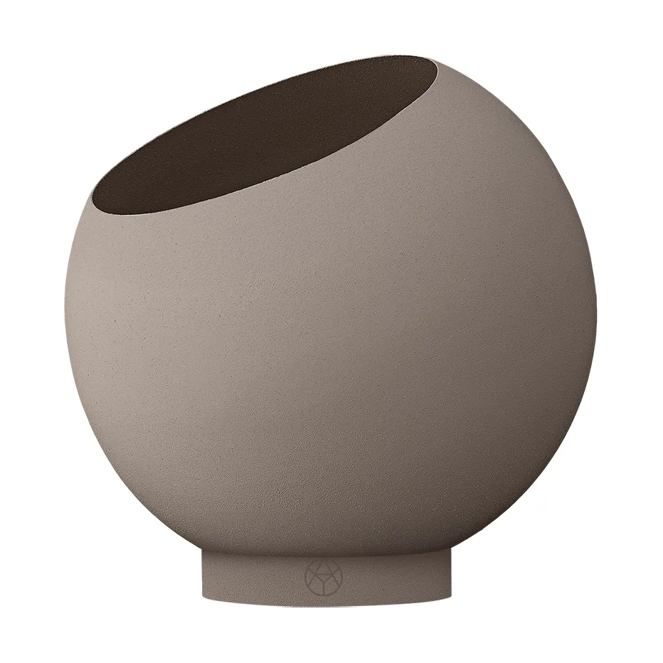 Globe flowerpot Ø21 cm, 灰褐色 AYTM