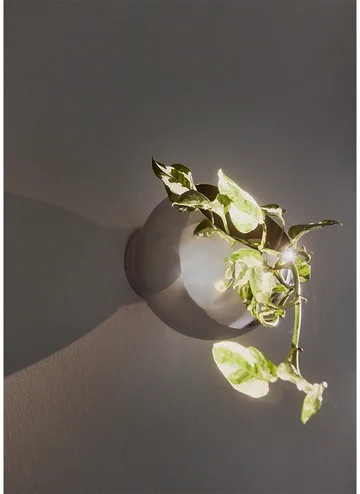 Globe 花盆 vägg Ø17 cm - 银色 - AYTM