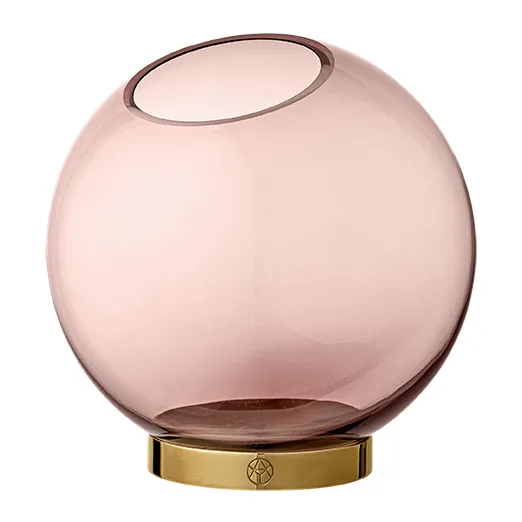 Globe 中号花瓶 - 玫瑰金色 - AYTM