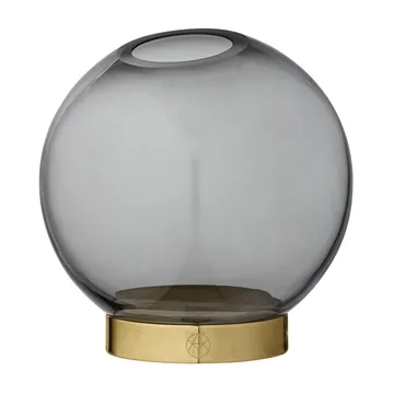 Globe 小号花瓶 - 黑色_黄铜 - AYTM