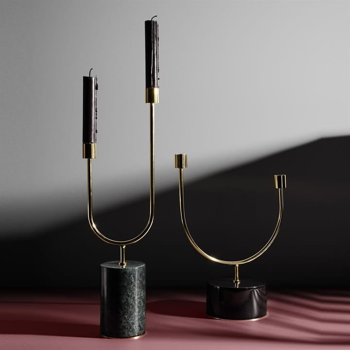 Grasil 烛台 , 绿色-brass AYTM