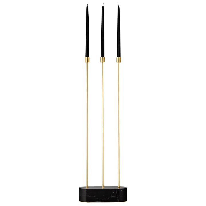 Grasil floor candle sticks, 黑色-gold AYTM