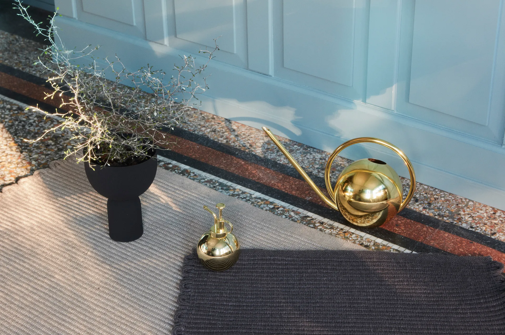 Redono doormat 50x70, Dark 灰色 AYTM